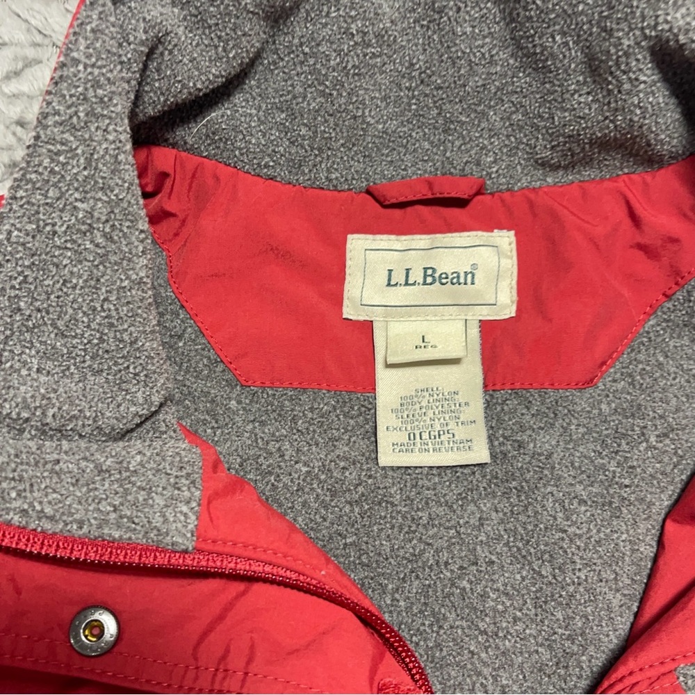 L.L. Bean Red Performance Jacket - image 4